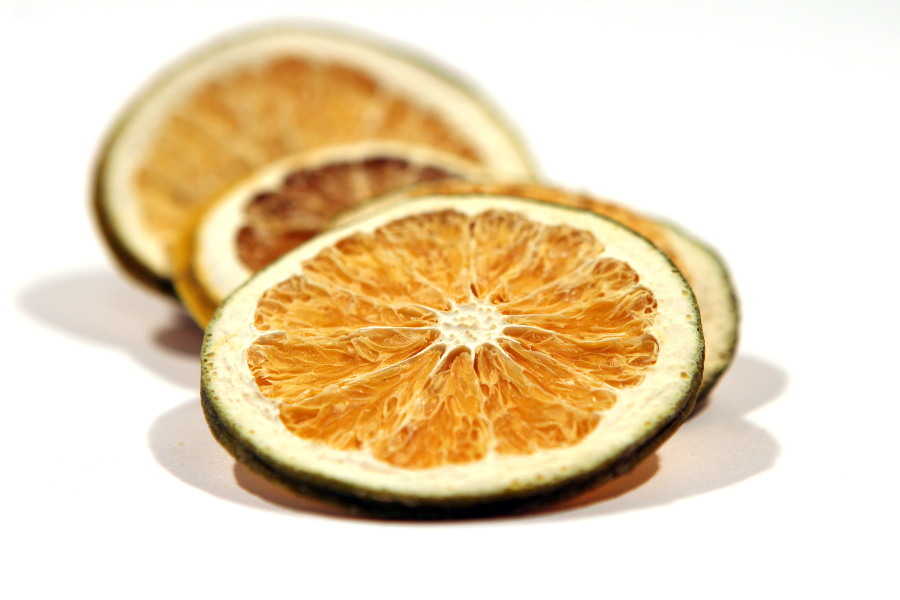 Rodajas de naranjas deshidratadas en bolsita 